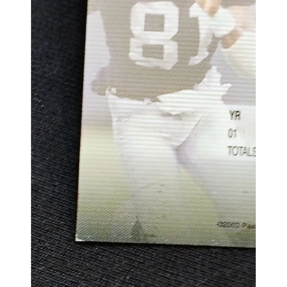 2002 Private Stock‎ Titanium Tim Brown #70 HOF HOLO WAVE OAKLAND RAIDERS